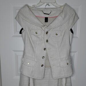 Skirt set together at posted price.